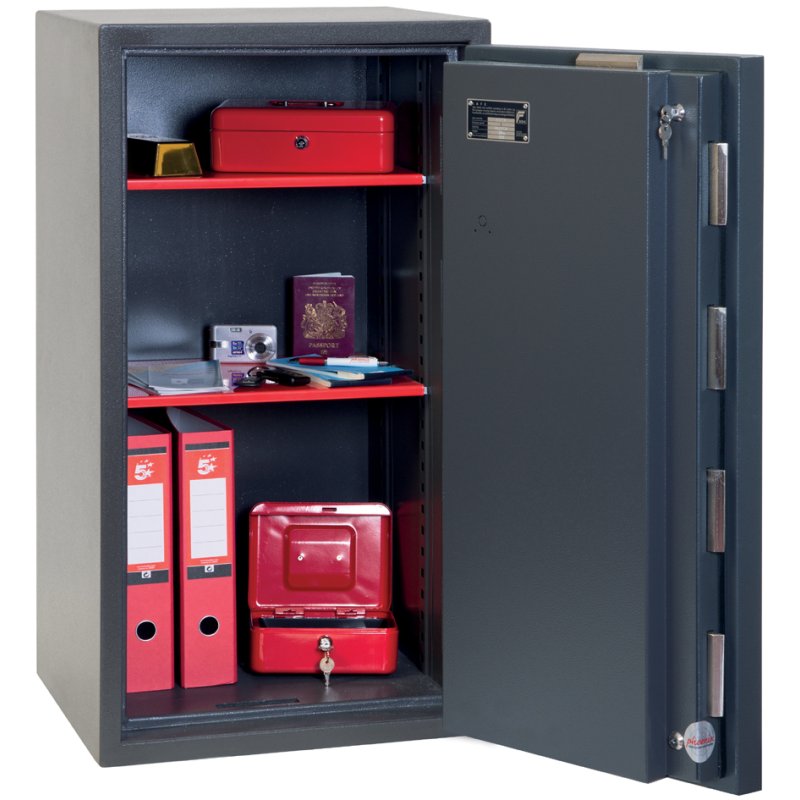 Phoenix coffre-fort anti-effraction HS3555E Tres, serrure électronique, 330 litres, gris graphite